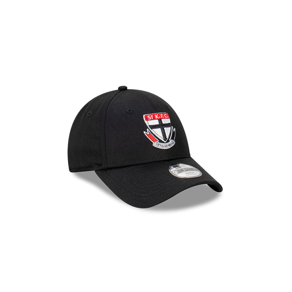St Kilda Saints Youth Hat - AFL Official Team Colour 9Forty Kids Strapback Cap - New Era